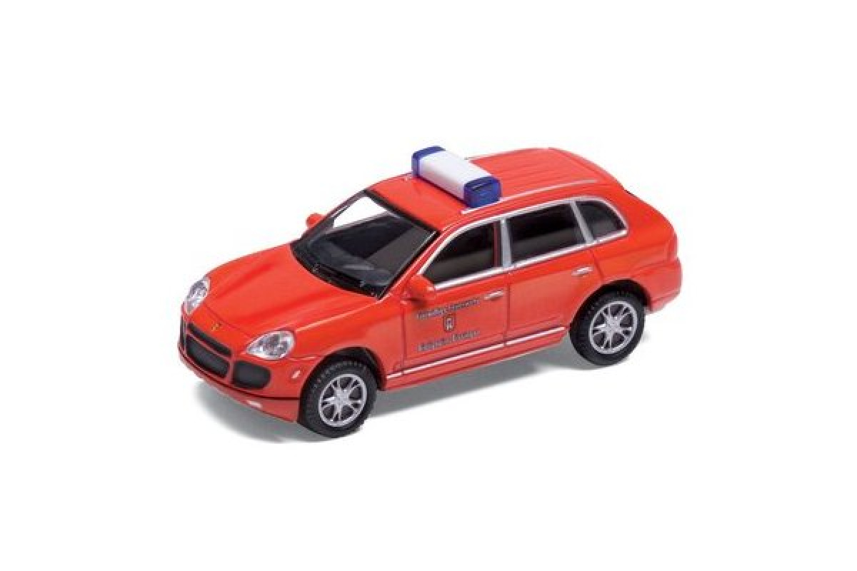 Vollmer 1688 H0 Porsche Cayenne Turbo Feuerwehr, rot