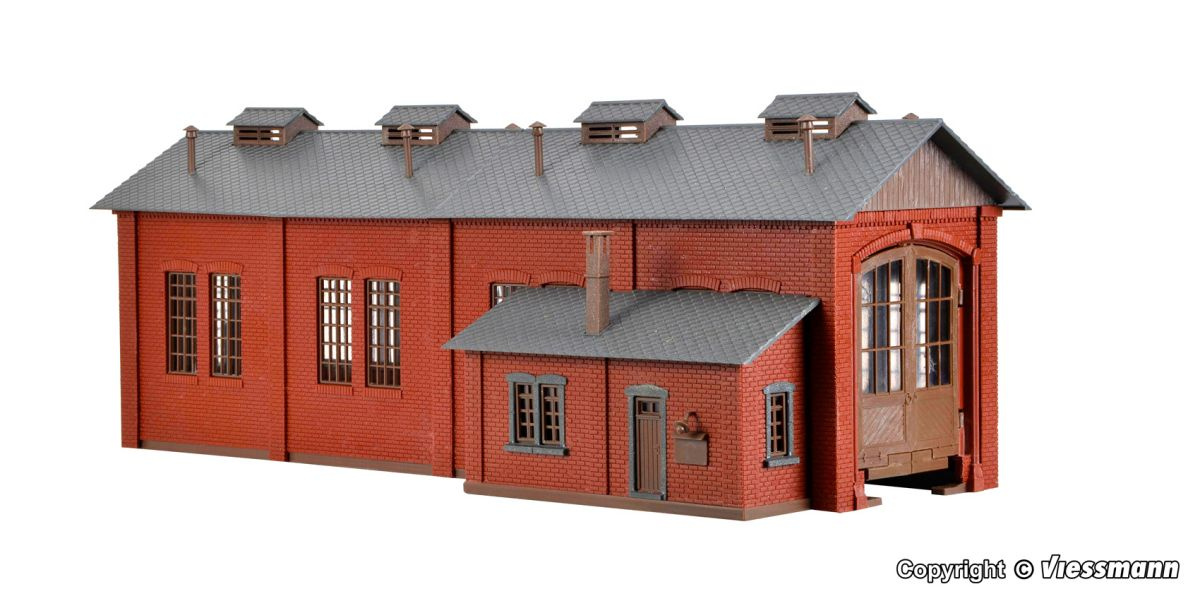 Vollmer 3480 H0 Lokschuppen, einständig