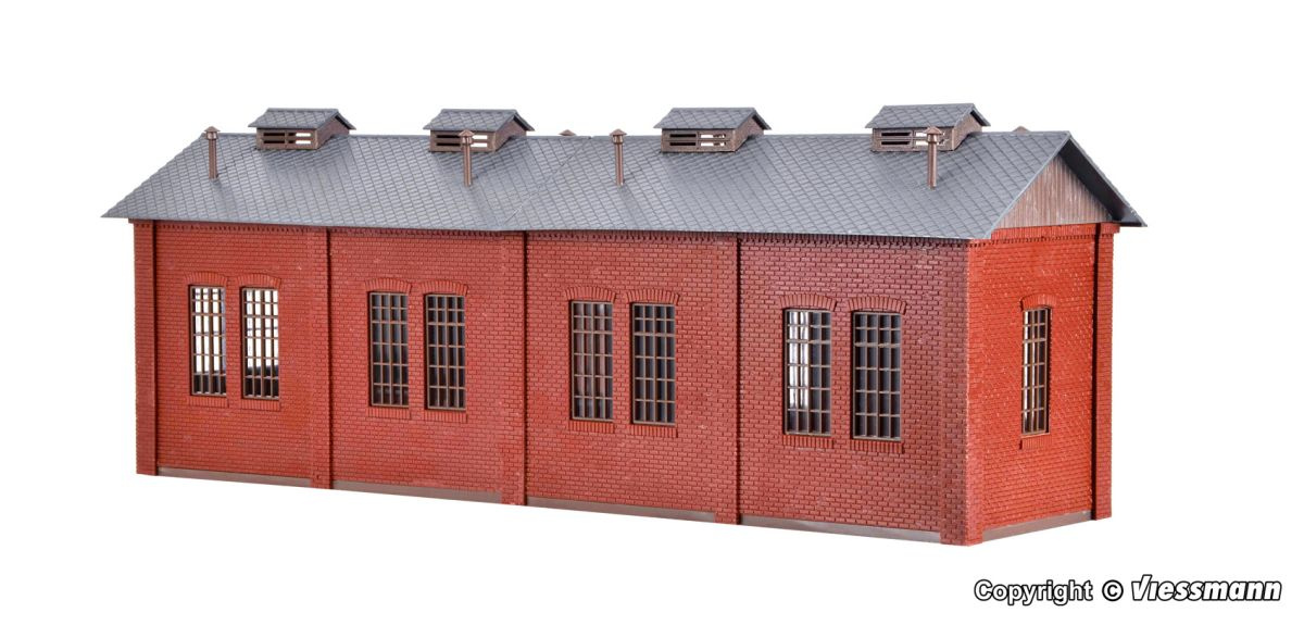 Vollmer 3480 H0 Lokschuppen, einständig