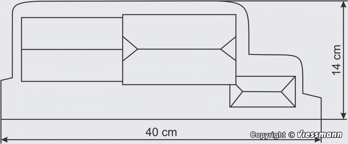 Vollmer 43520 H0 Bahnhof Benediktbeuern