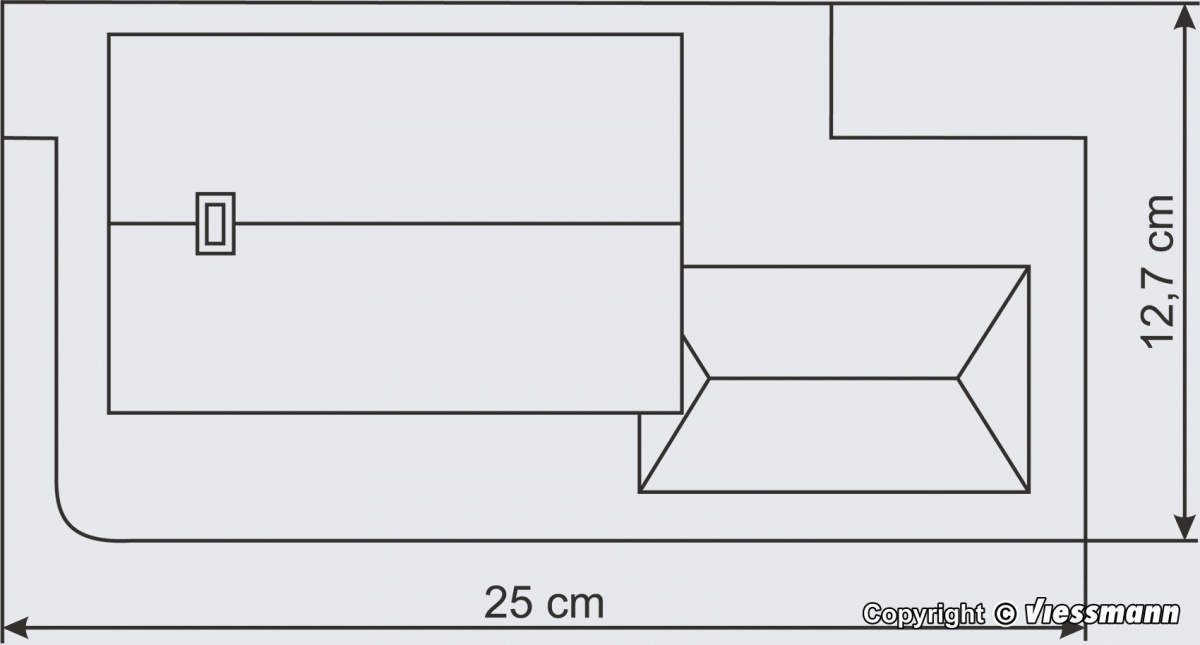 Vollmer 43525 H0 Bahnstation Schönwies