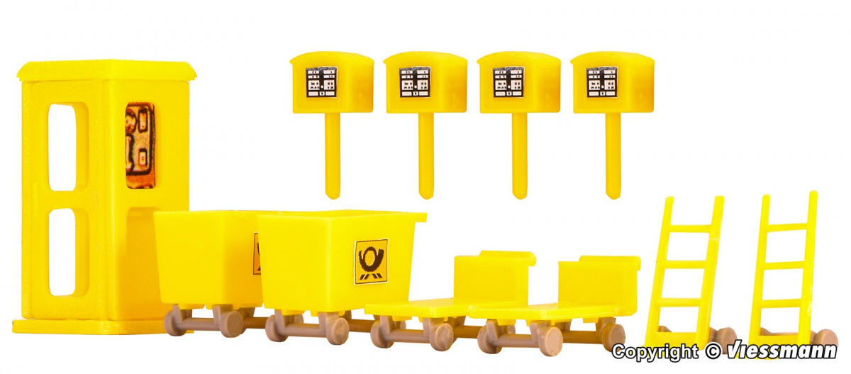 Vollmer 43774 H0 DHL Deutsche Post Gebäude