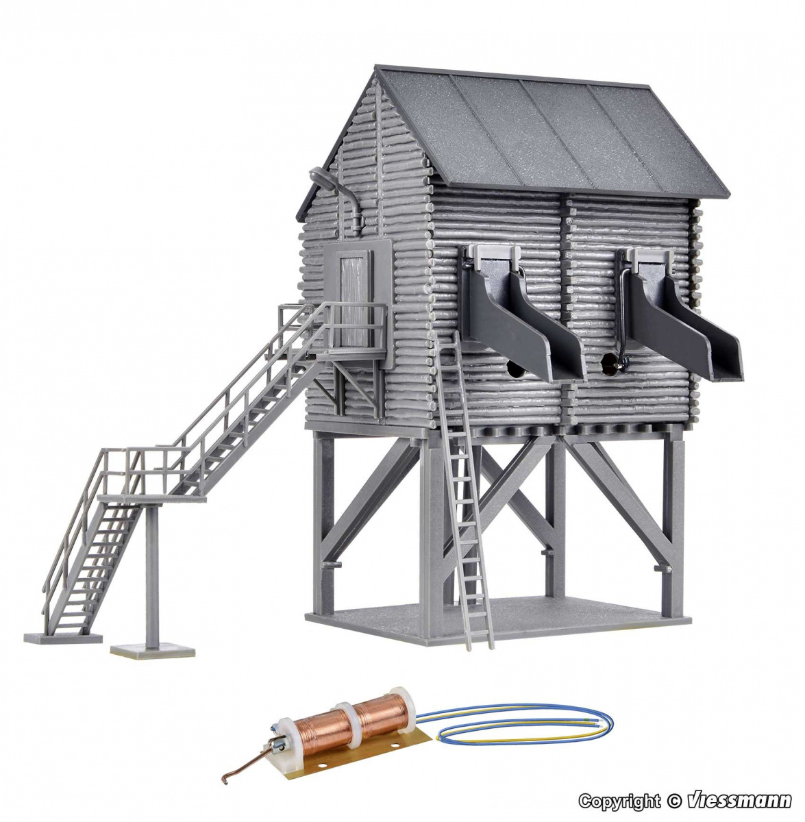 Vollmer 45635 H0 Schotter-Verladestation, Funktionsbausatz