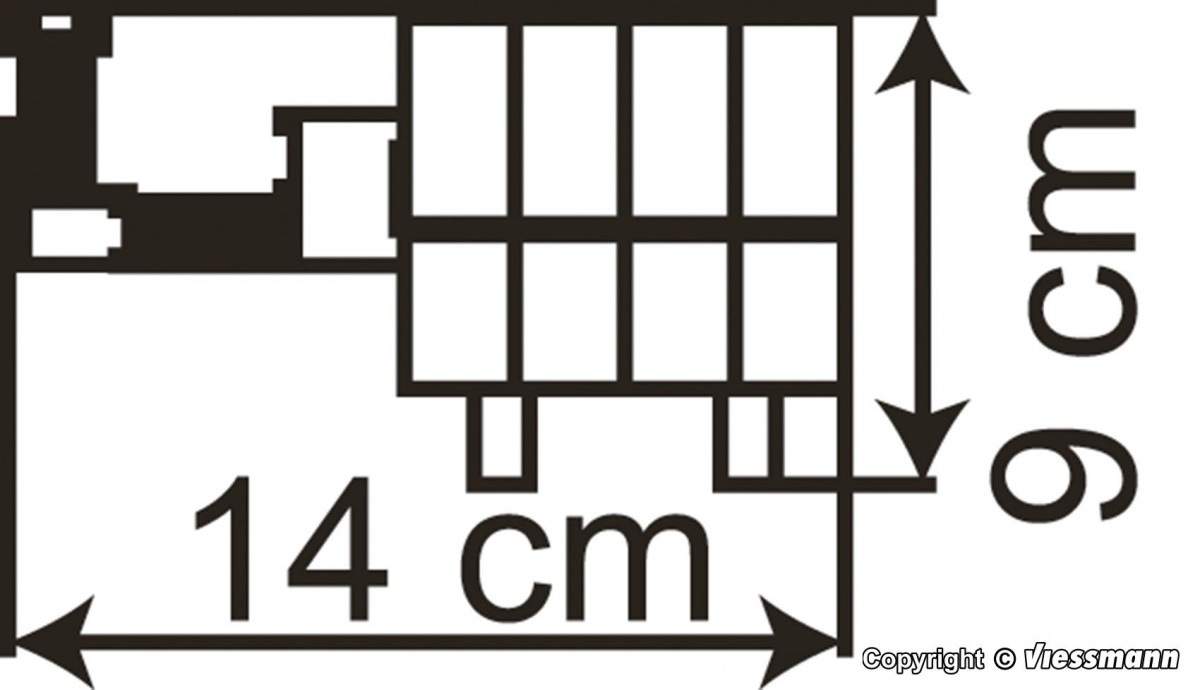 Vollmer 45635 H0 Schotter-Verladestation, Funktionsbausatz