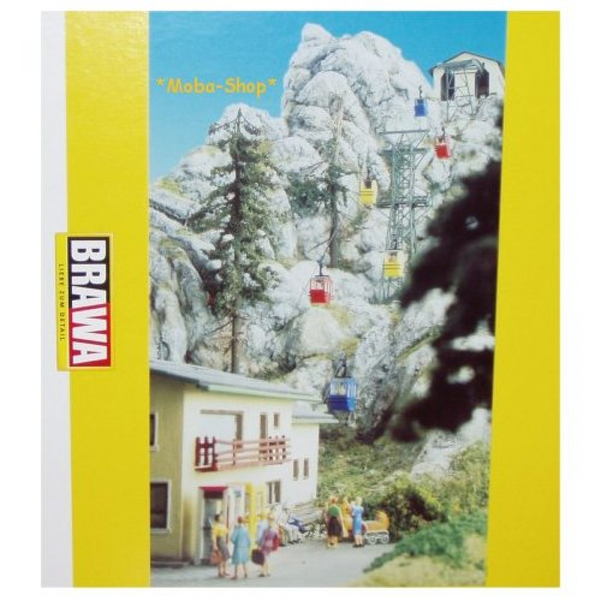 Brawa 6290 H0 Seilbahn Kanzelwandbahn, Gebäudesatz