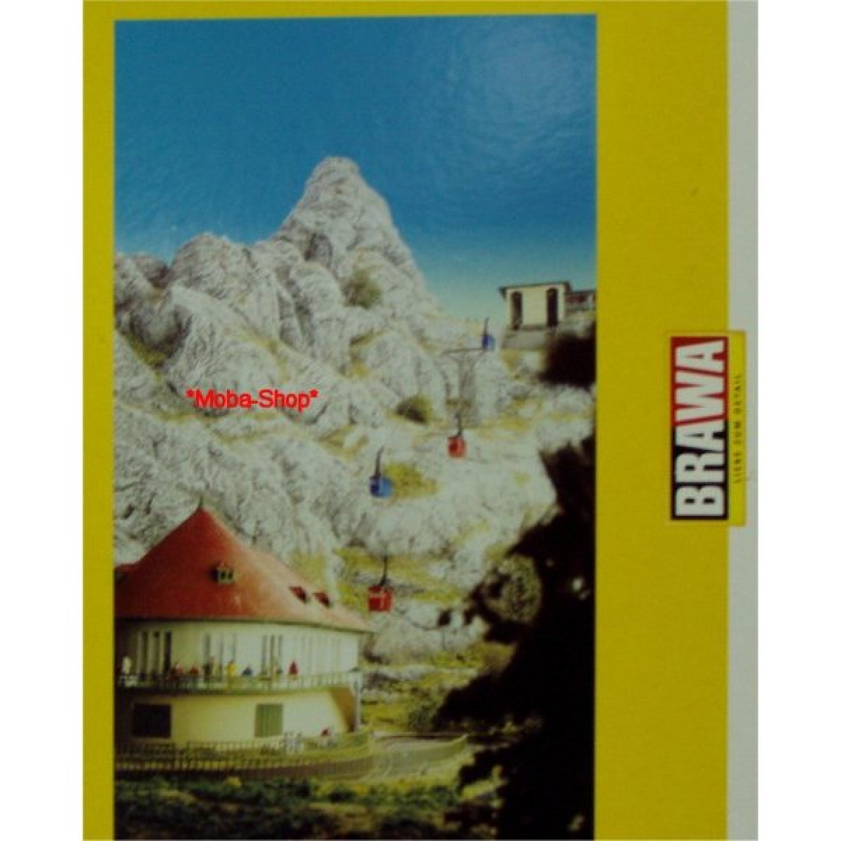 Brawa 6570 N Gebäudebausatz für Seilbahn 6560