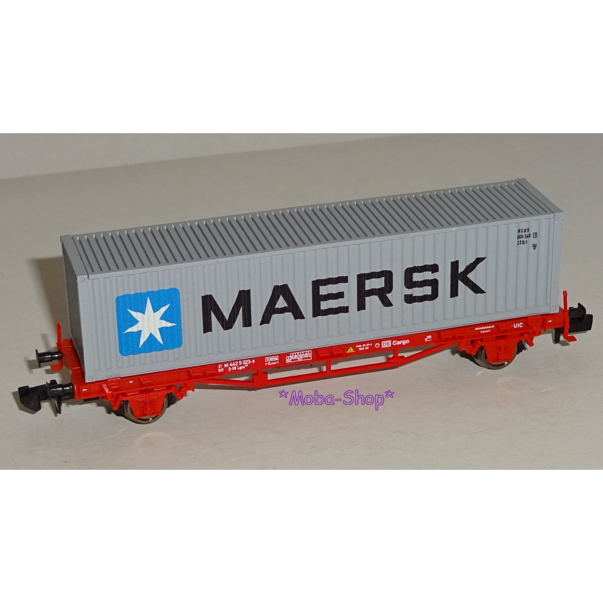 Fleischmann 931882-W2 Containertragwagen »MAERSK« DB-Cargo