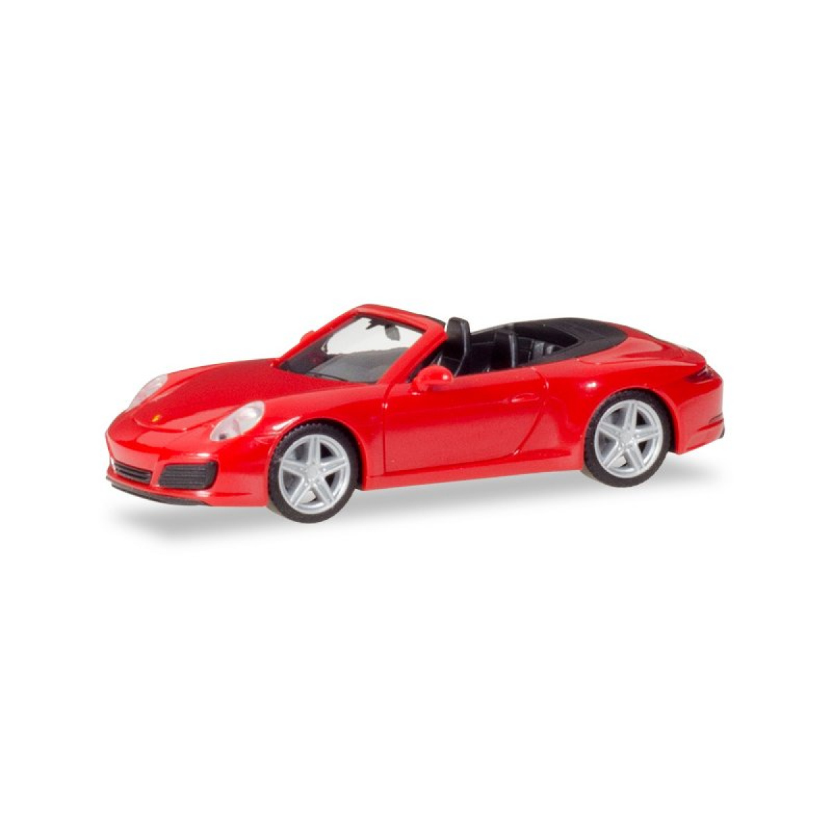 Herpa 028844 Porsche 911 Carrera 2 Cabrio, indischrot