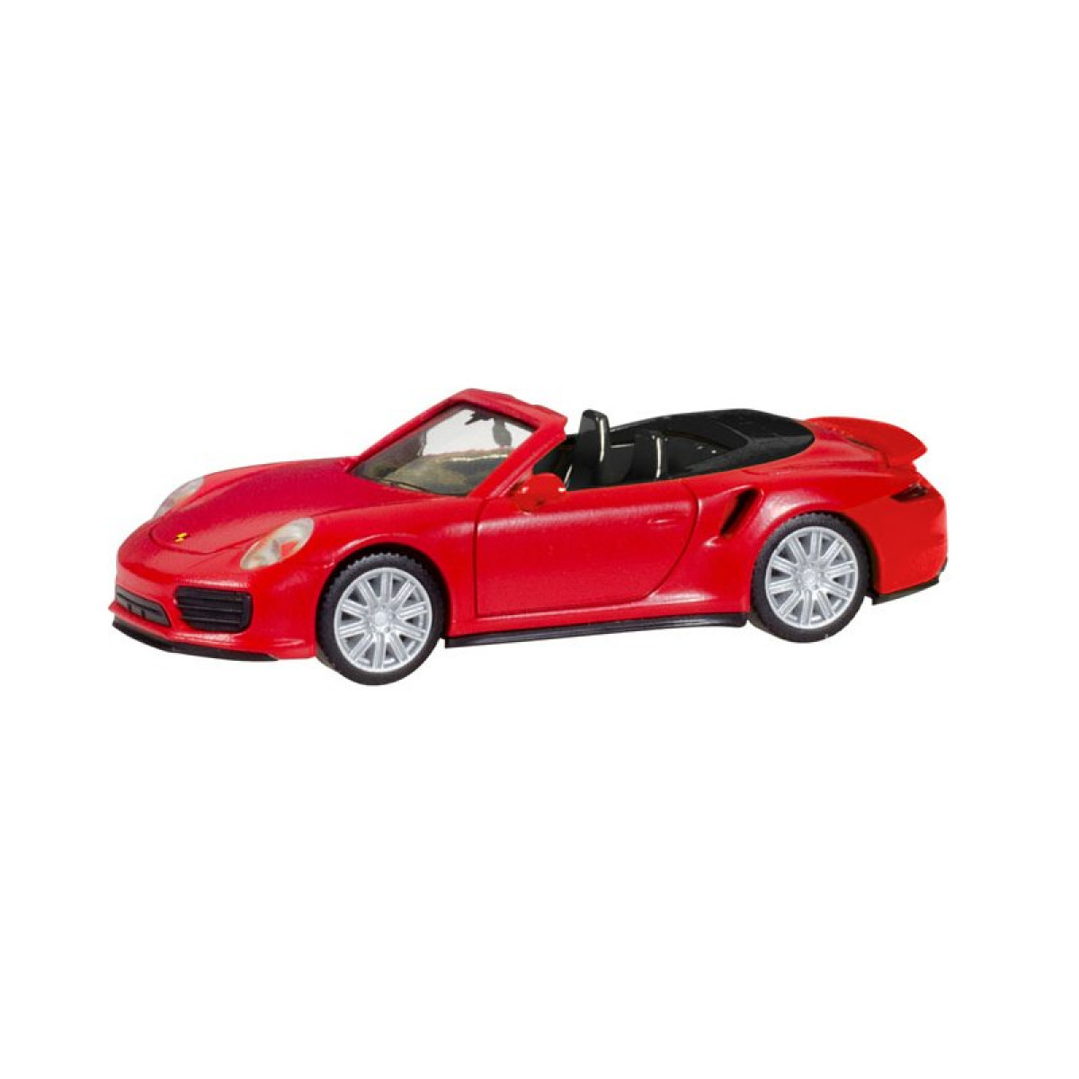 Herpa 028929 Porsche 911 Turbo Cabriolet, indischrot