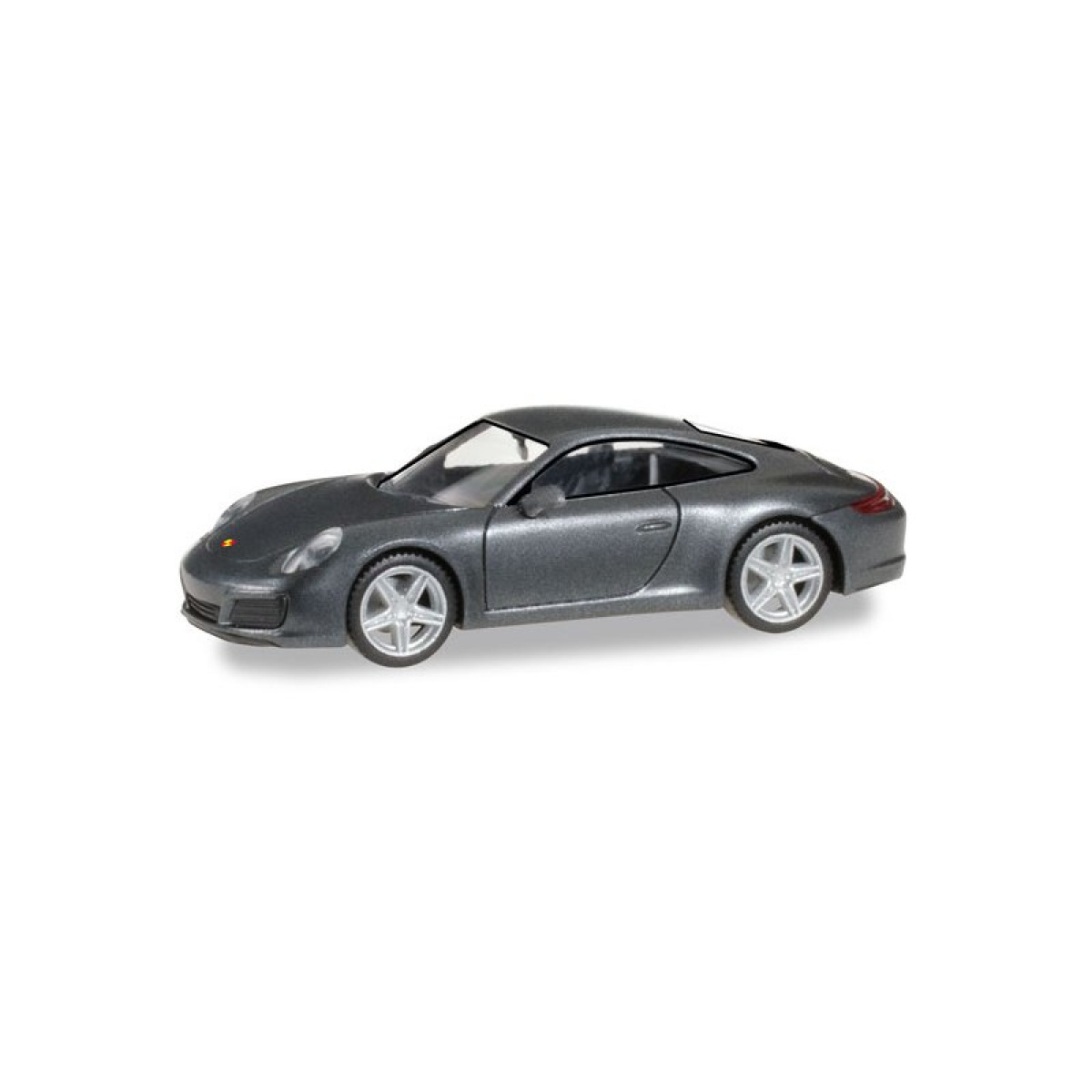 Herpa 038645 Porsche 911 Carrera 4, achatgrau metallic