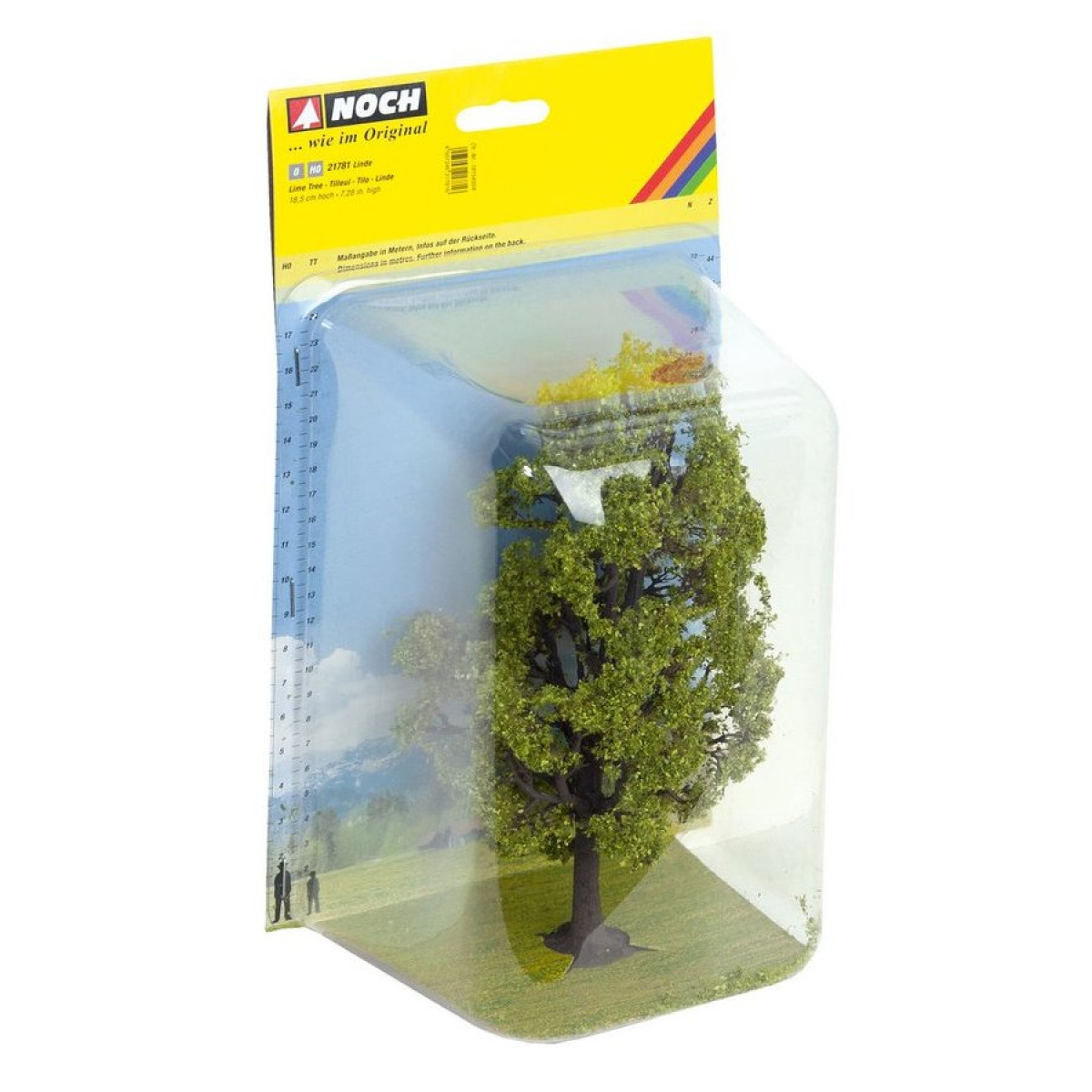 NOCH 21781 0/H0 Linde, 18,5 cm hoch