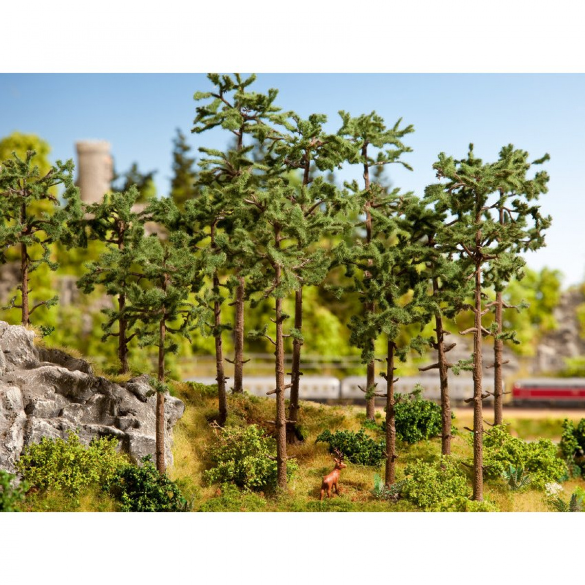 NOCH 21912 H0/TT Kiefern, 2 Stück