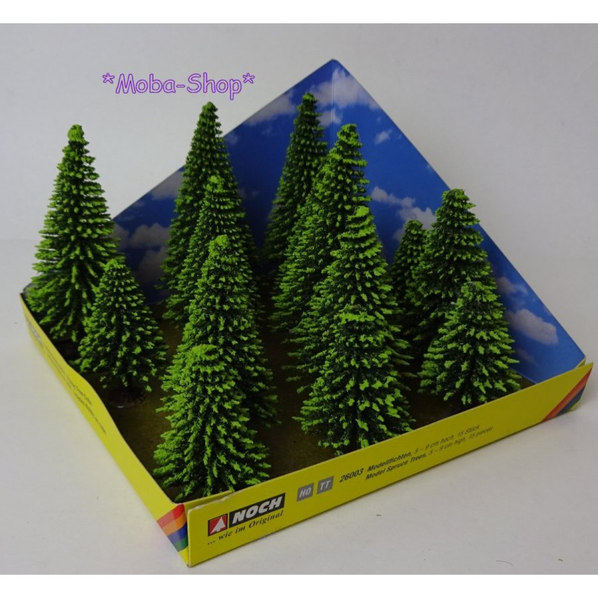 NOCH 26003 H0/TT 15x Fichten