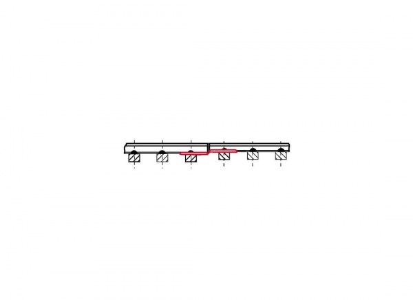 PIKO 55294 Schienenverbinder mit Niveauausgleich, 6 Stück