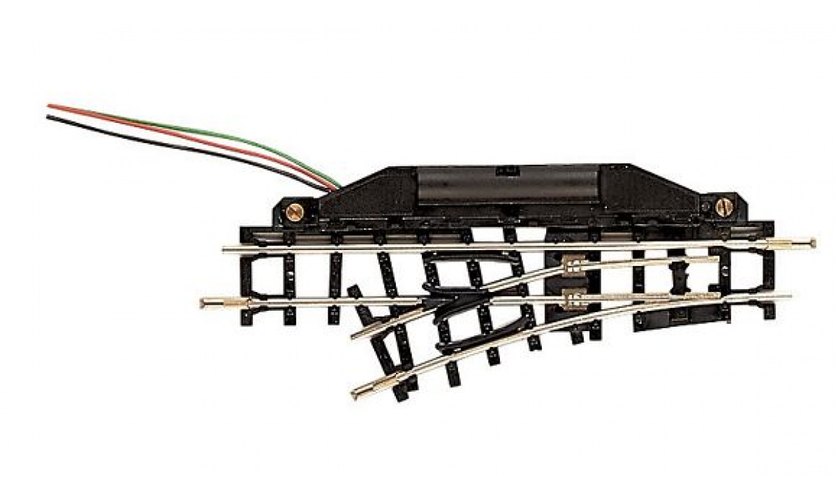 ROCO 32401 H0e Feldbahn-Weiche elektrisch, 24° links