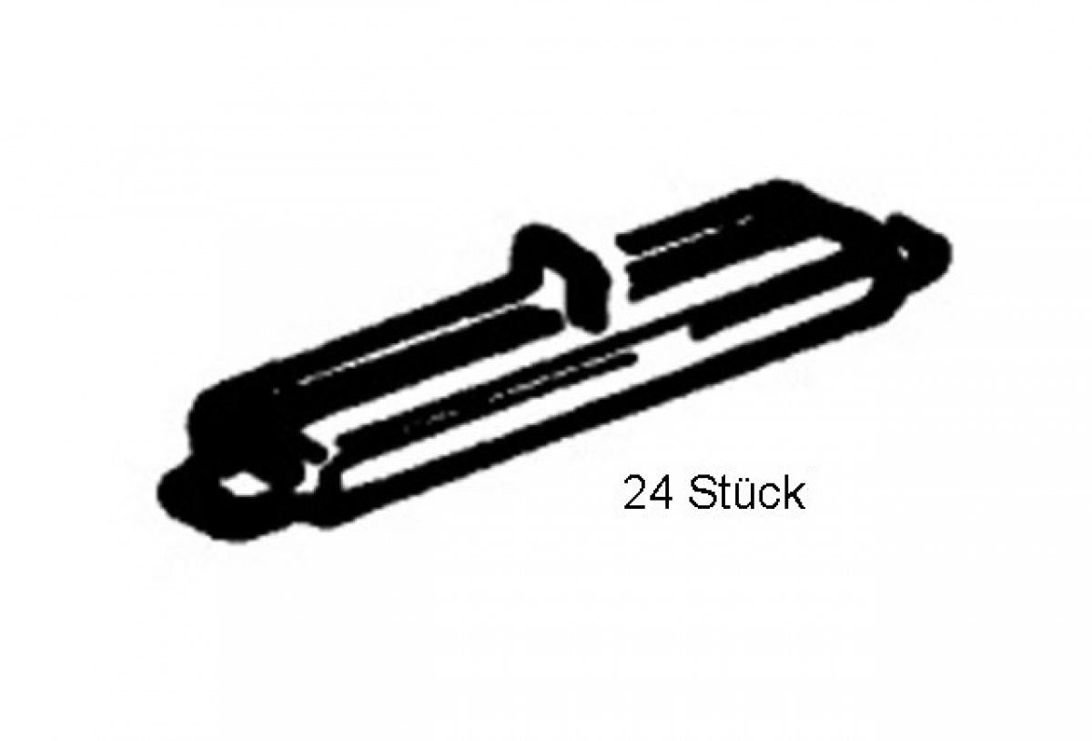 ROCO 32414 H0e Isolier-Schienenverbinder (24 Stück)