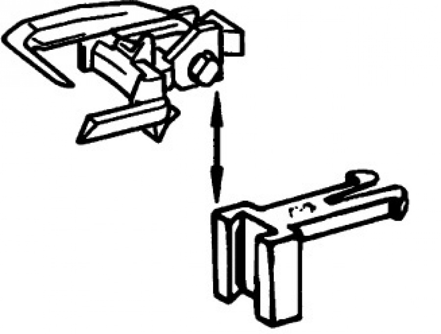 ROCO 40396 H0 Universalkupplung, verstellbar, (1 Stück)