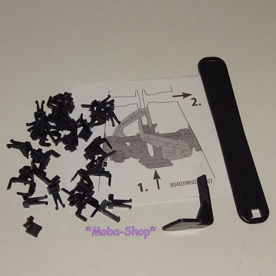 ROCO 40396 H0 Universalkupplung, verstellbar, (12 Stück)