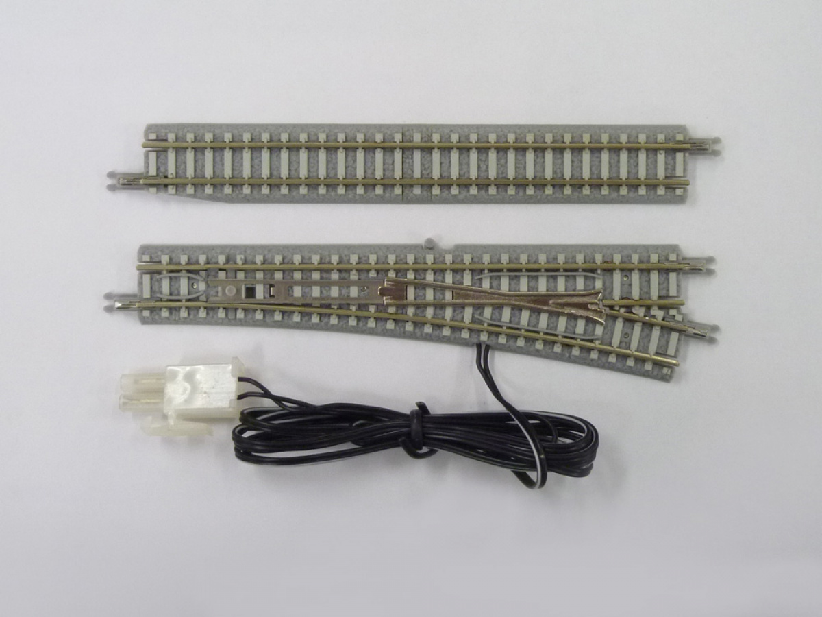 Rokuhan R056 (Noch 97056) Z Elektrische Weiche R490 13°, 110mm, Betonschwellen, rechts