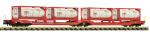 Fleischmann 6660054 N Doppeltaschen-Gelenkwagen T3000e, »DWS«, ÖBB/RCW