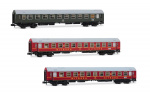 Arnold HN4423 N 3-tlg. Set Reisezugwagen »Spree-Alpen-Express«, DR, Ep. IV