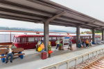 NOCH 65593 H0 H0 Deko-Adventskalender »Auf dem Bahnsteig«