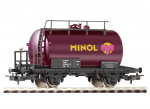 PIKO 57754-2 H0 2-achsiger Kesselwagen »Minol«, DR