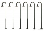 Viessmann 61406 H0 6 Bogenleuchten, schwarz, LED